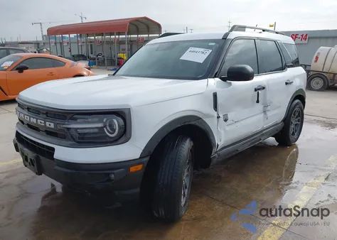 2024 Ford Bronco Sport Big Bend из США, поврежденный, VIN 3FMCR9B6XRRF62649